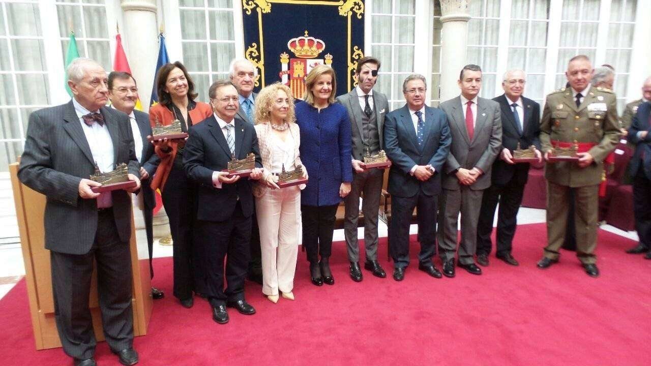 vivas hoy en Sevilla el Premio Plaza de España, concedido a Ceuta por la promoción de los valores democráticos y constitucionales