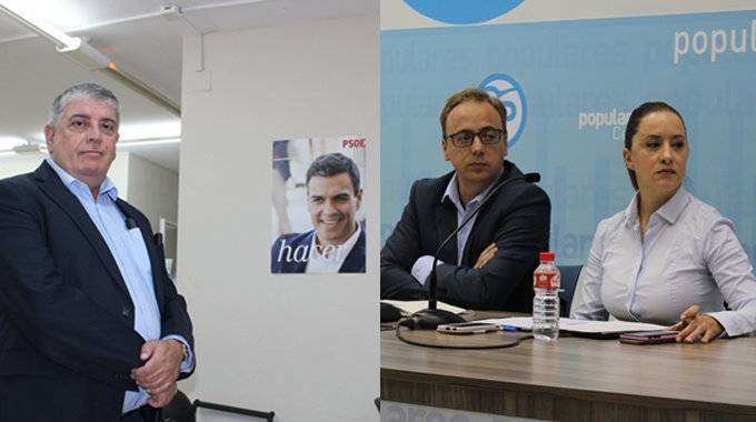 Mas, Martínez y Mohamed, hoy en las sedes de sus respectivos partidos (C.A.)