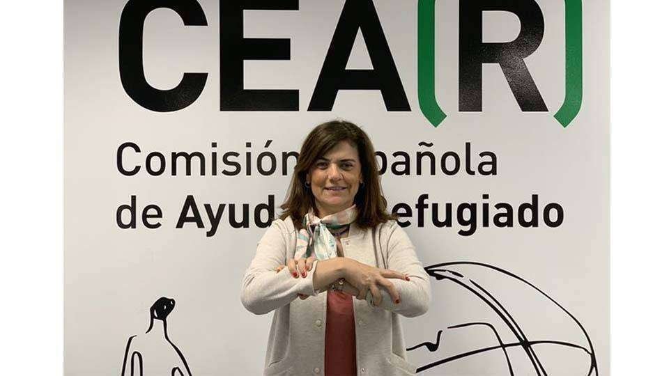 La directora del Servicio Jurídico de CEAR, Paloma Favieres (TWITTER)