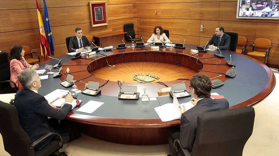 Reunión del Consejo de Ministros celebrada hoy (MONCLOA)