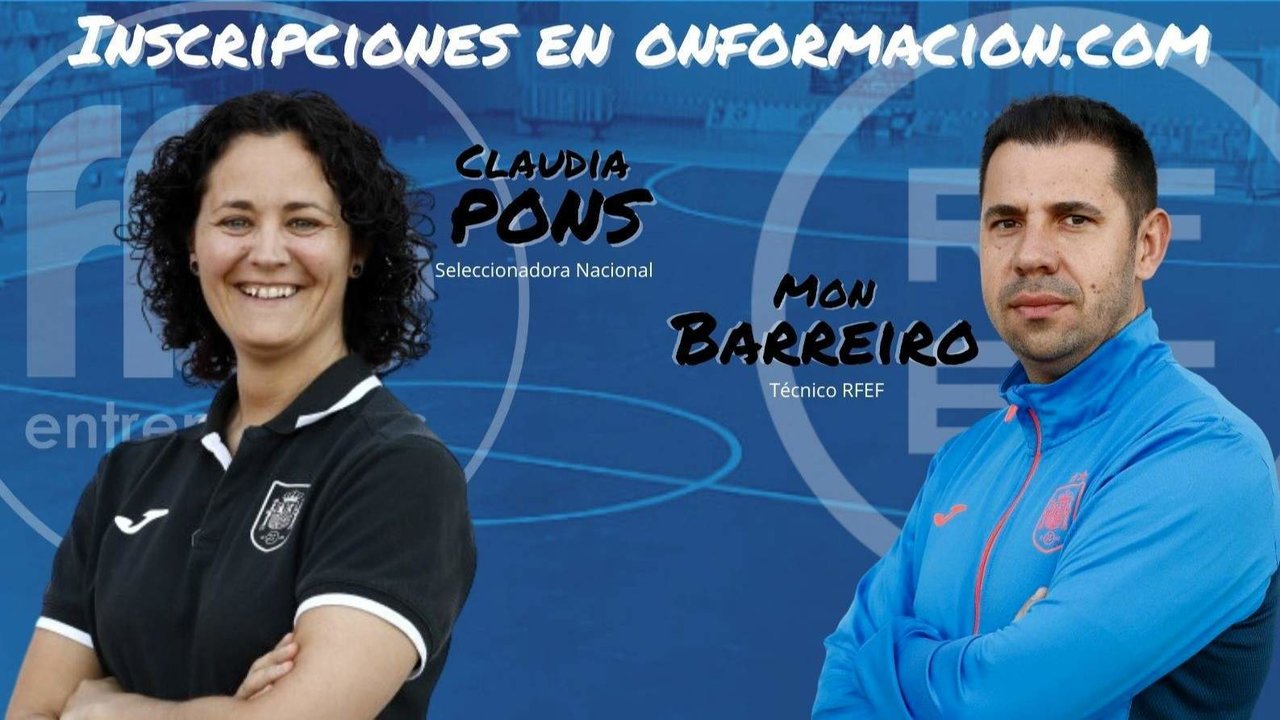 Claudia Pons y Mon Barreiro serán los ponentes (Cedida)