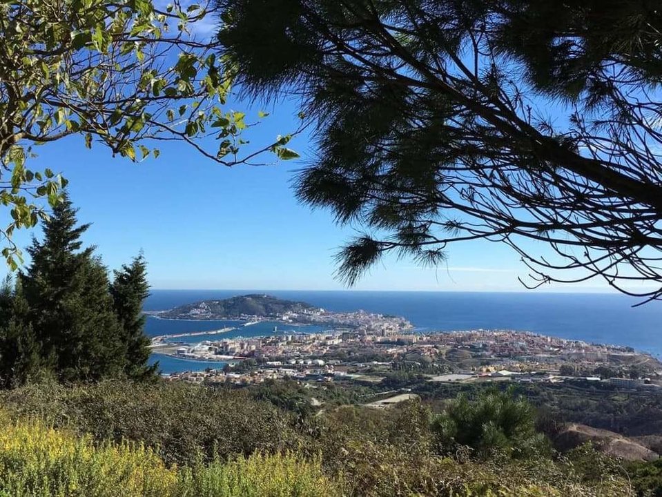 Ceuta desde el Mirador de Isabell II