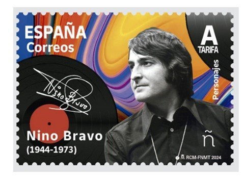 Sello dedicado al cantante valenciano Nino Bravo