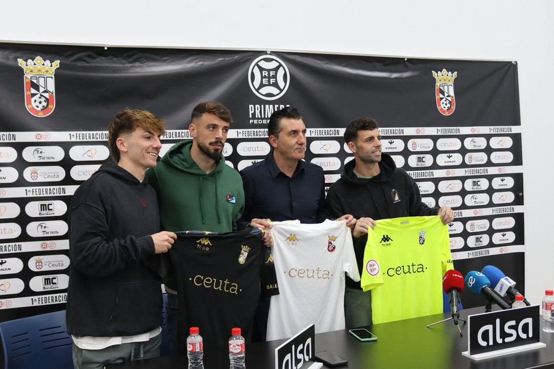 Rodri Ríos, Manu Rico y Cristian Rodríguez: los "tres astros" de la AD Ceuta FC