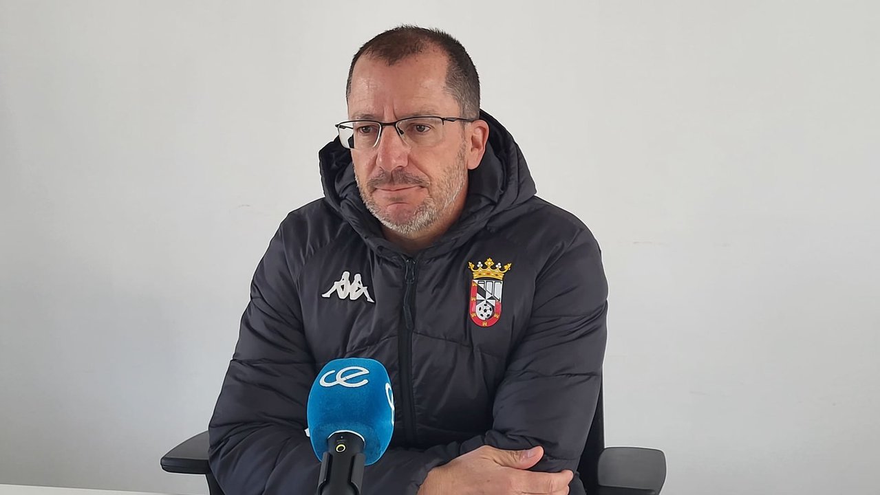 José Juan Romero, entrenador de la AD Ceuta