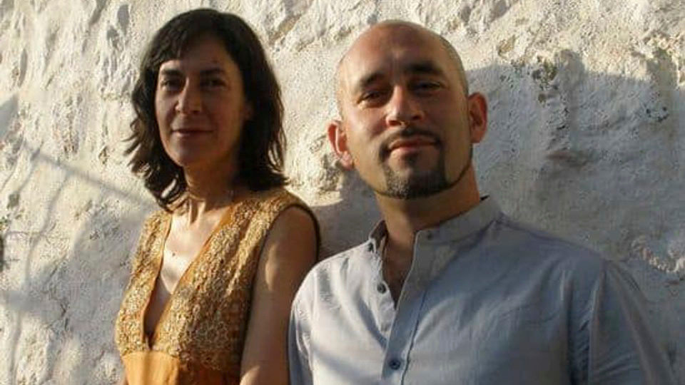 El dúo Yardén: Francisca López y Paco Seco