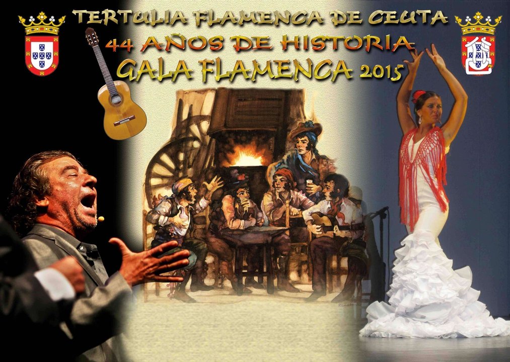 Cartel gala flamenca