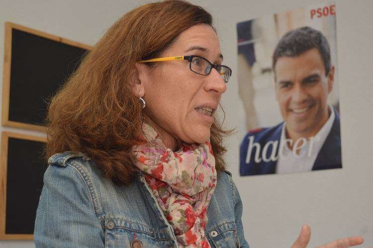 Bernardina Díaz candidatos PSOE Congreso