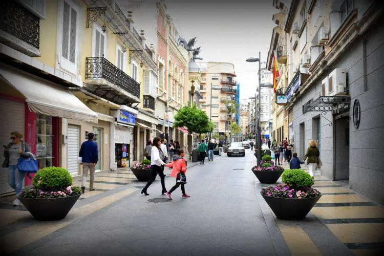 Foto calle real terremoto