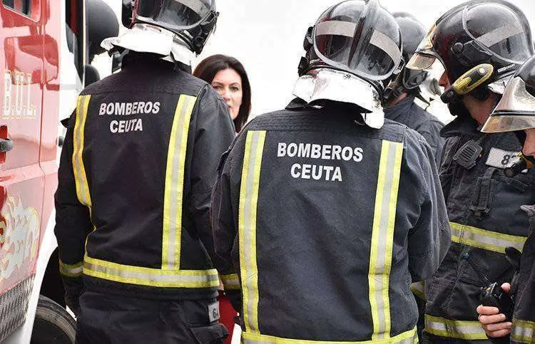 bomberos simulacro
