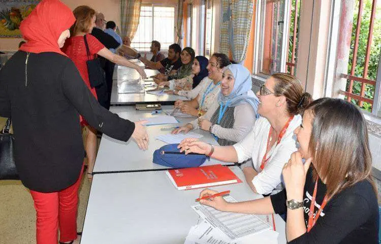 Visita de candidatos