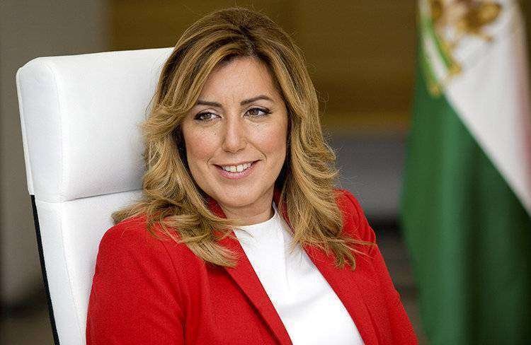 La presidenta andaluza susana díaz