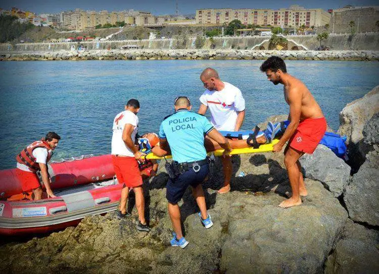 polic&iacute;a local playa