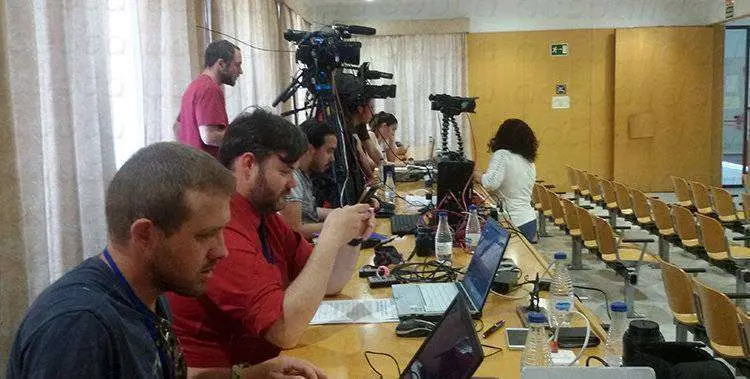 periodistas