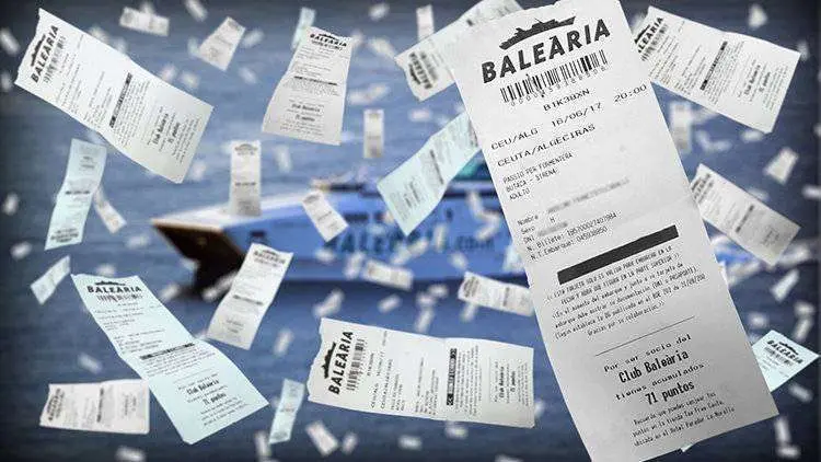 Billetes barco custom
