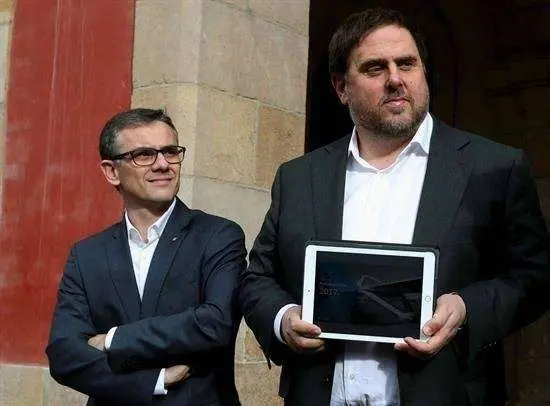 El n&uacute;mero dos de Junqueras comparece ante el juez al aceptarse su "habeas corpus"