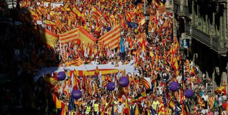 Manifestaci&oacute;n de Barcelona