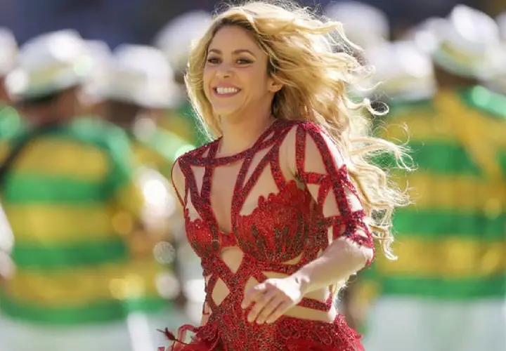 Shakira, cantante. RR SS.