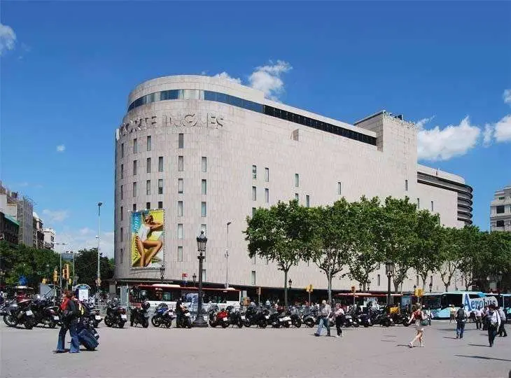 El Corte Ingl&eacute;s en Barcelona- Pla&ccedil;a de Catalunya. / Felix K&ouml;nig