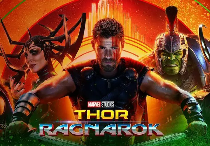 P&oacute;ster de Thor Ragnarok.