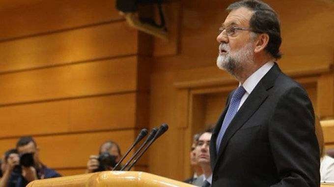 Mariano Rajoy, en el Senado (TWITTER)