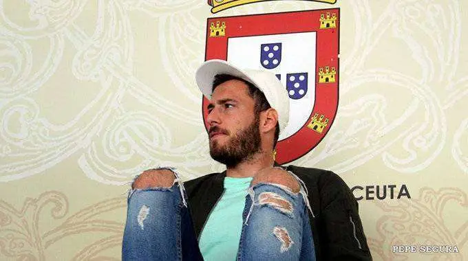 David Camps, el &uacute;ltimo fichaje del Ceuta (PEPE SEGURA)