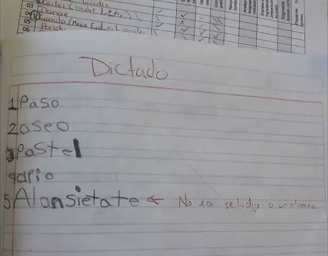 dictado