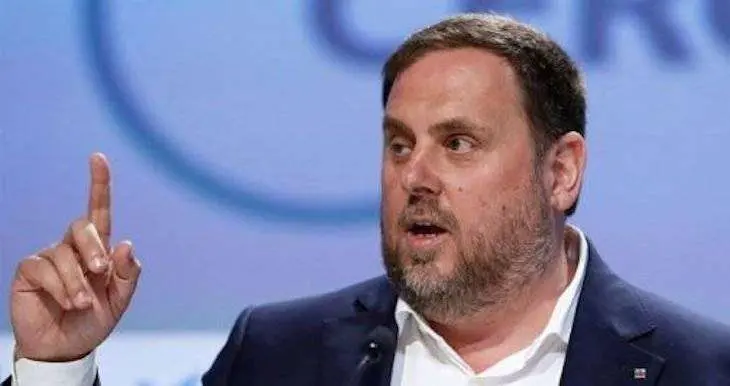Oriol Junqueras, vicepresidente depuesto de la Generalitat. / Twitter
