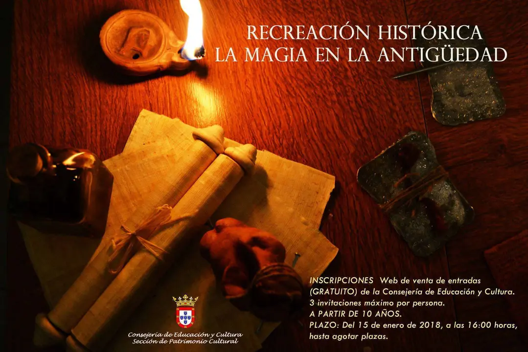 POSTER MAGIA EN LA ANTIG&Uacute;EDAD