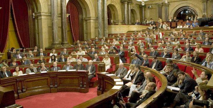 Parlament catalán.