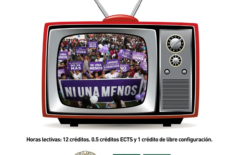Cartel jornadas violencia y medios
