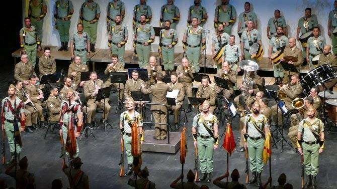 música militar legión
