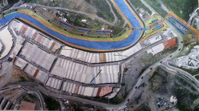 Plano en el que se consigna el proyecto de apertura de un segundo paso fronterizo (DELEGACI&Oacute;N DEL GOBIERNO)