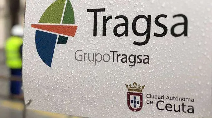 cartel tragsa en gran v&iacute;a