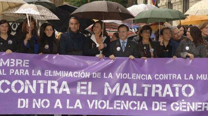 Marcha contra la violencia machista (C.A./ARCHIVO)