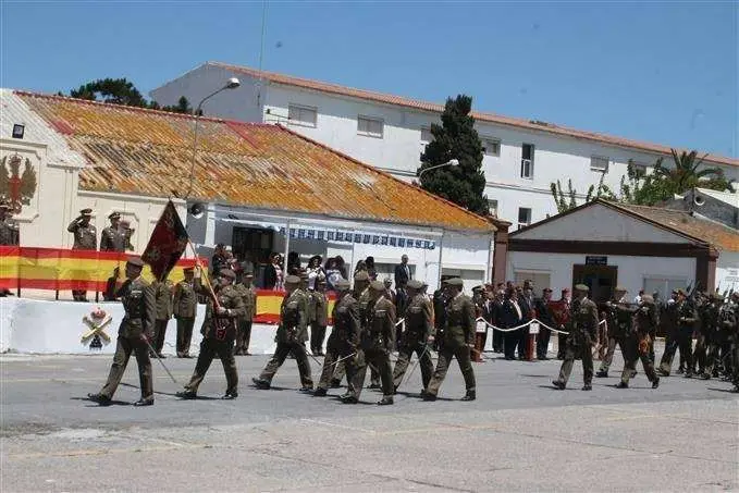 Acto en el acuartelamiento "Fuentes Pila"
