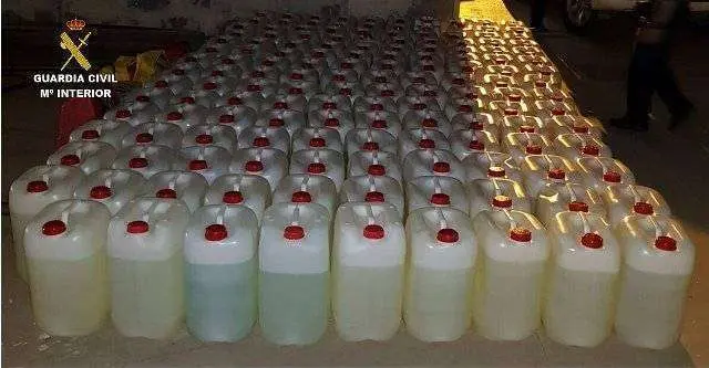 combustible narcotr&aacute;fico la l&iacute;nea