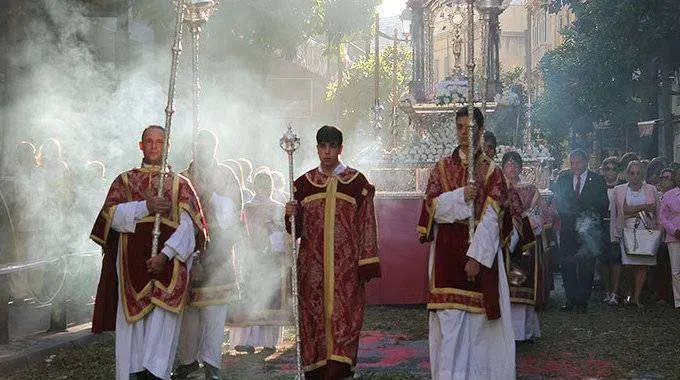 Procesi&oacute;n del Corpus de 2016 (C.A./ARCHIVO)