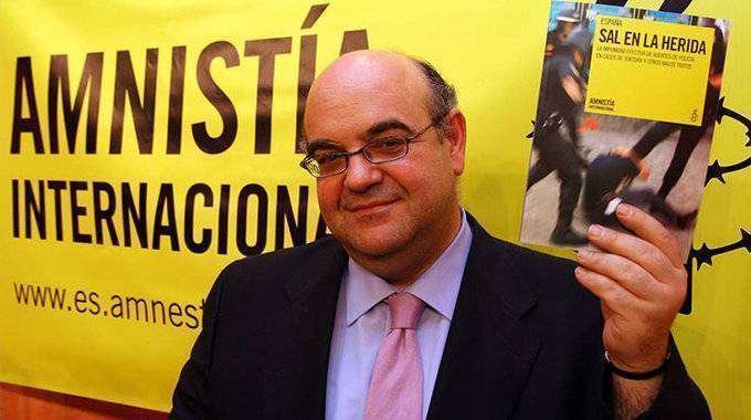 El director de Amnistía Internacional España, Esteban Beltrán (A.I.)