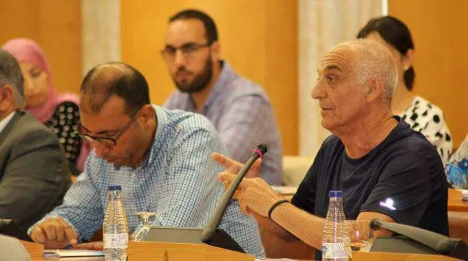 Ar&oacute;stegui, durante su intervenci&oacute;n en el pleno (C.A.)