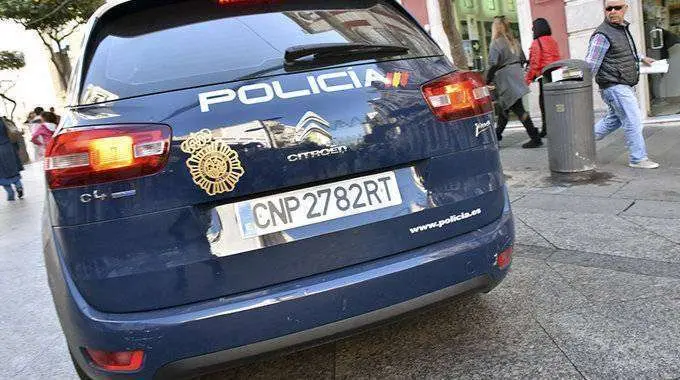 Coche patrulla de la Polic&iacute;a Nacional (C,.A.)