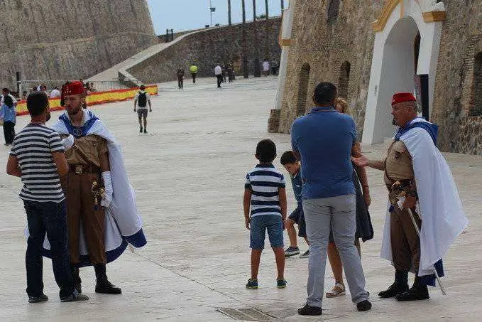 Desfile en las Murallas Reales