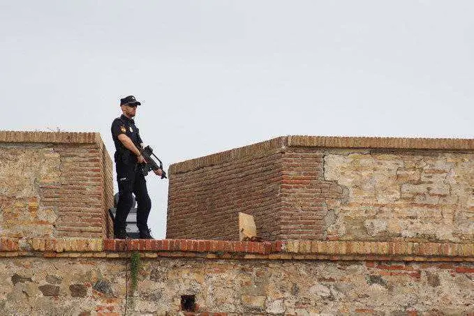 Desfile en las Murallas Reales