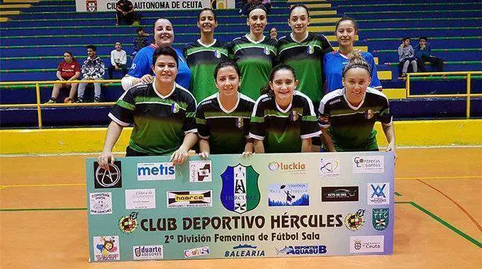 El H&eacute;rcules no ha tenido opci&oacute;n ante La Algaida en un mal encuentro de las ceut&iacute;es (JUANMA)