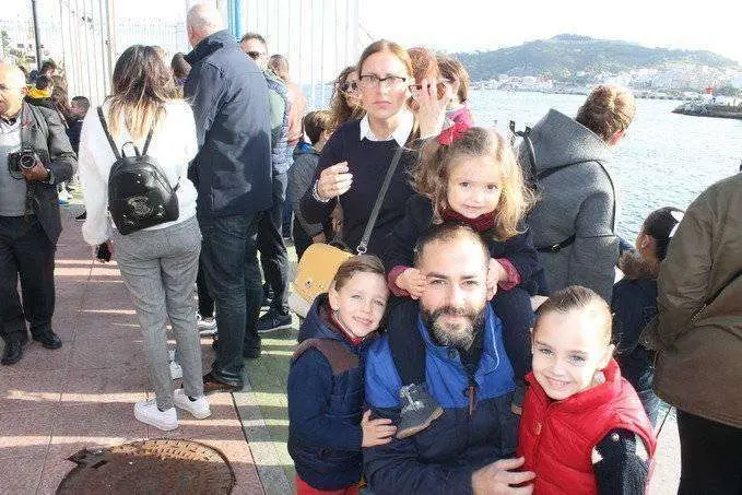 Llegada de los Reyes Magos al Muelle de Espa&ntilde;a