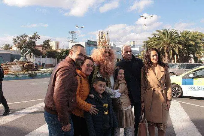 Llegada de los Reyes Magos al Muelle de Espa&ntilde;a