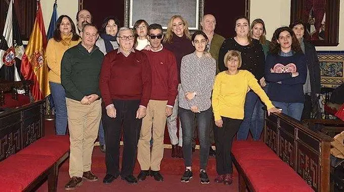 Miembros del Consejo Sectorial de Personas con Discapacidad (CEDIDA)