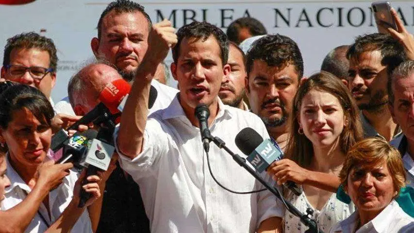 El pol&iacute;tico conservador Juan Guaid&oacute; (E.D.)