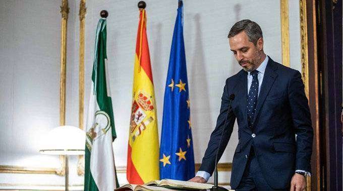 Bravo toma posesión como consejero del Gobierno andaluz (JUNTA DE ANDALUCÍA)