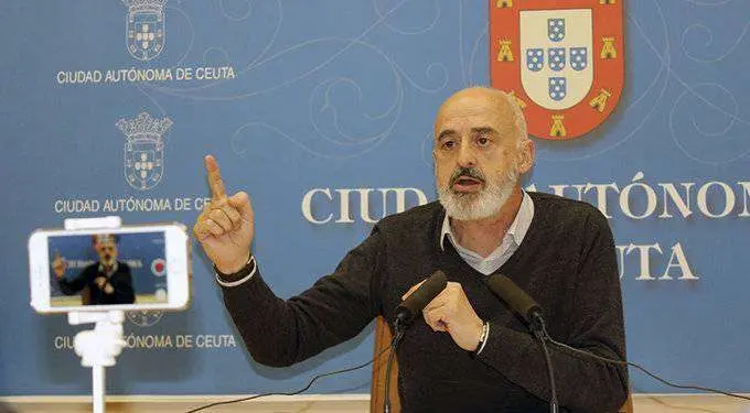 Javier Varga, durante la rueda de prensa ofrecida hoy (C.A.)